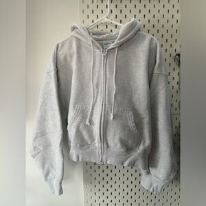Aritzia Cozy Fleece Perfect Zip Hoodie